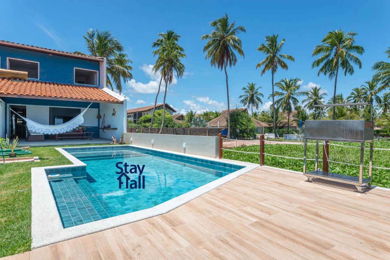 Casa-4Qts-Beira Mar-Piscina E Cozinheira-Sh038 Vila Praia dos Carneiros Exterior foto