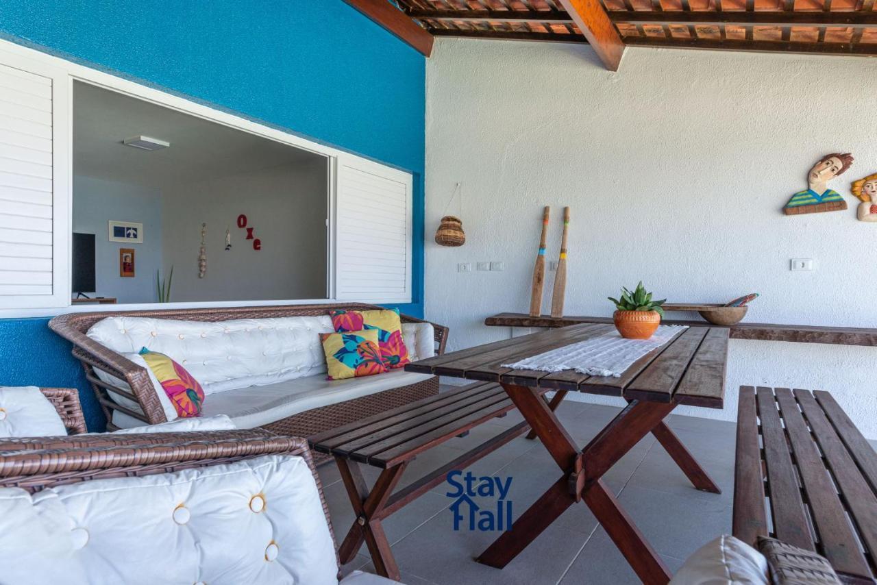 Casa-4Qts-Beira Mar-Piscina E Cozinheira-Sh038 Vila Praia dos Carneiros Exterior foto
